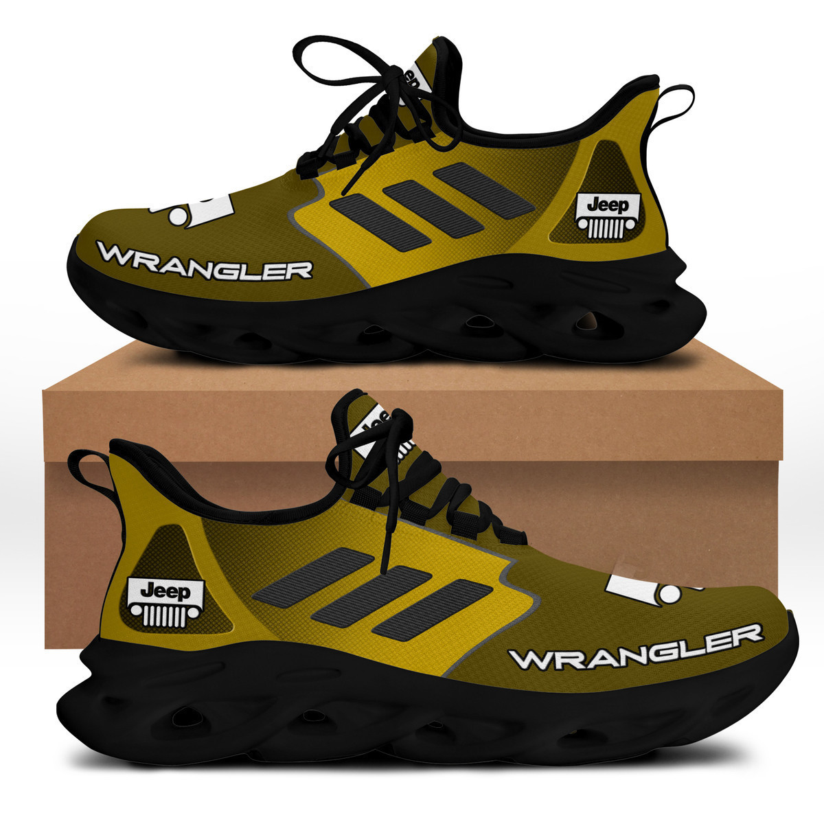 Jeep Wrangler Bs Running Shoes Ver 4 (Yellow)