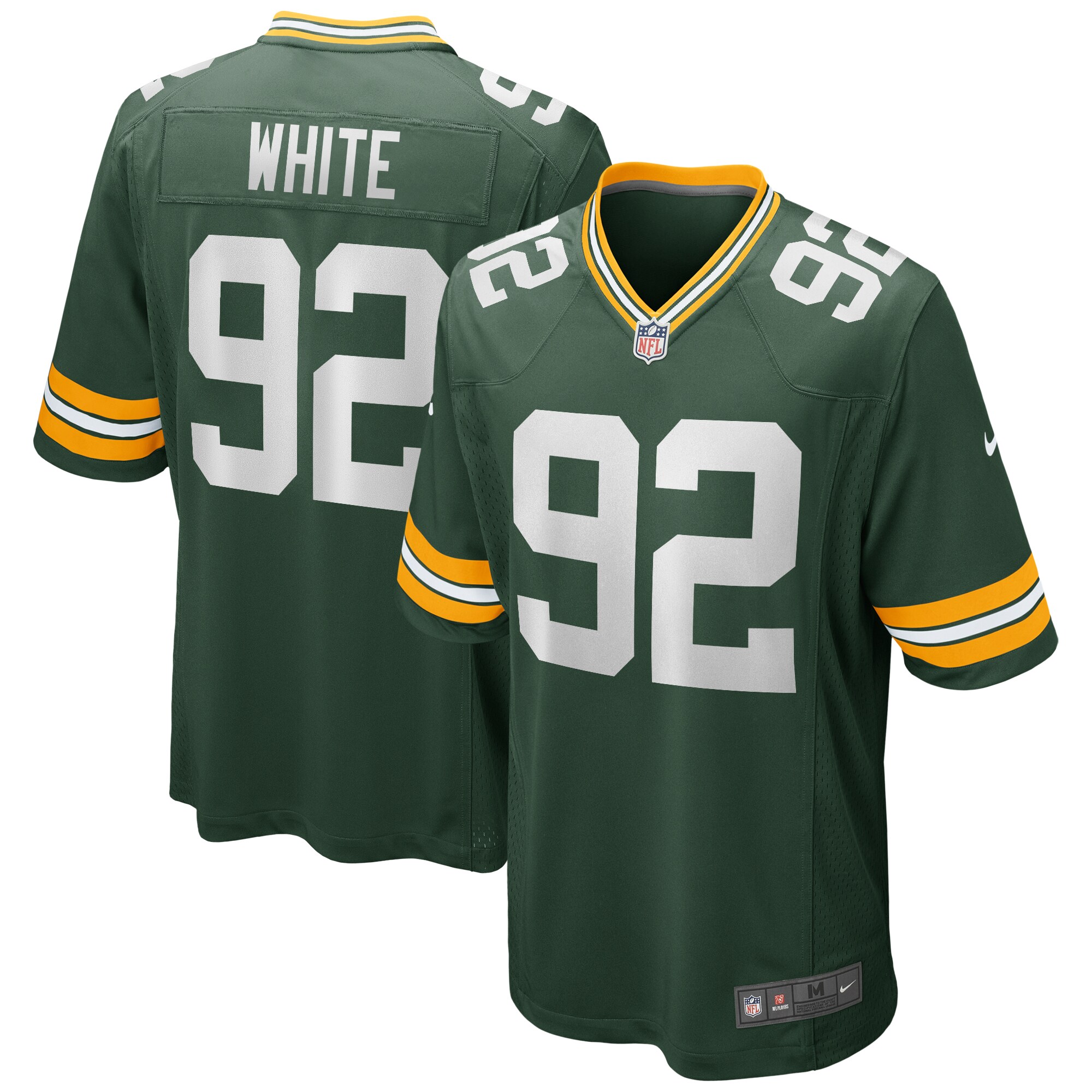 Reggie White Green Bay Packers Game Retired Player Jersey – Green