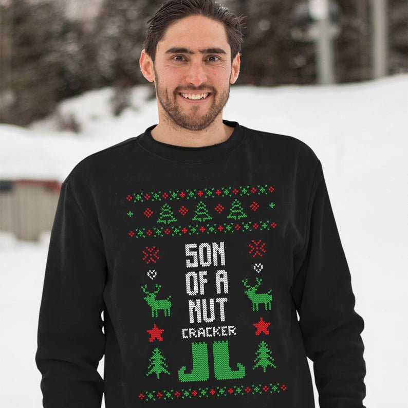 Son Of A Nutcracker Funny Ugly Sweater Christmas