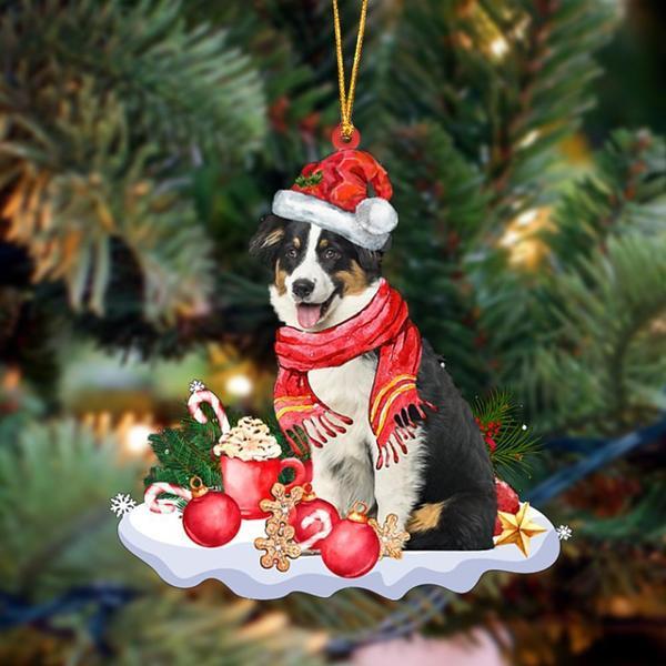 Australian Shepherd 2-Better Christmas Hanging Ornament