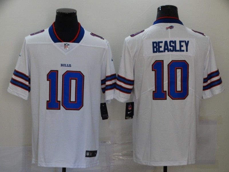 Buffalo Bills Cole Beasley #11 / Jake Fromm #10 NFL 2020 White Jersey