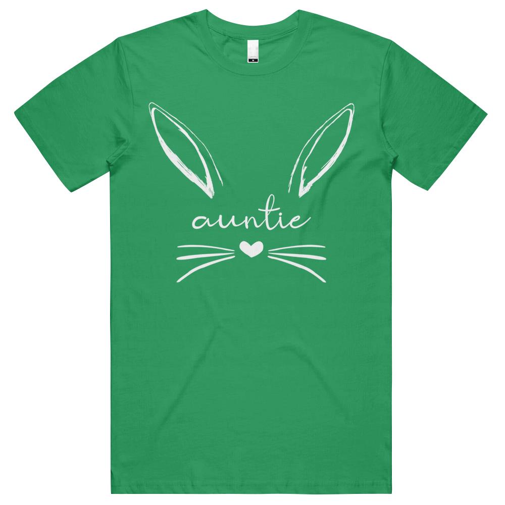 Auntie Cute Bunny T-shirt, Easter Gift For Aunt T Shirts