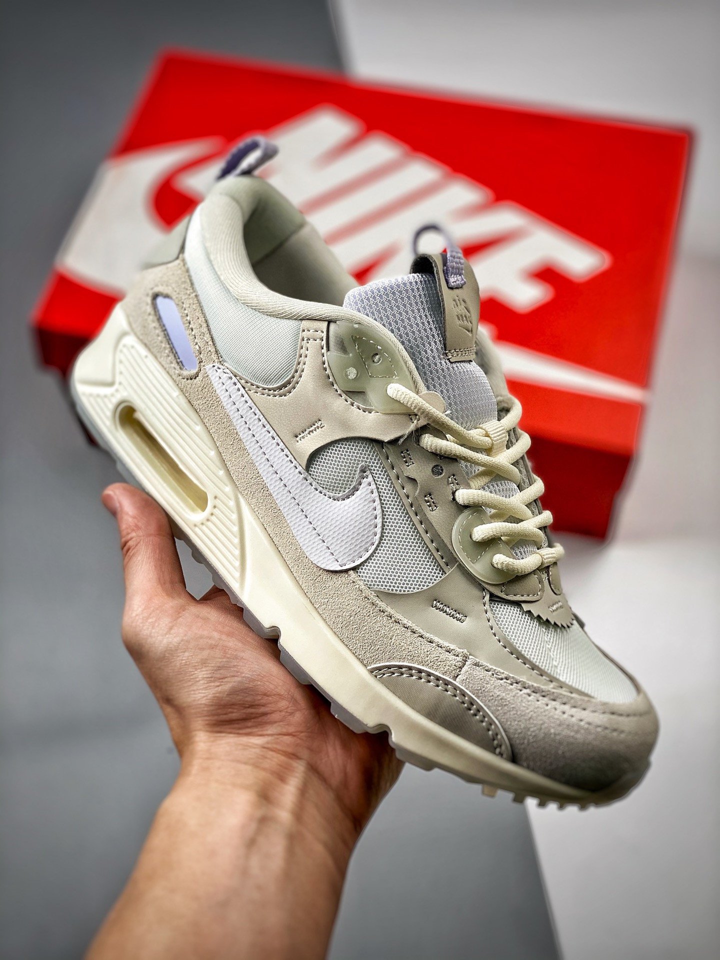 Nike Air Max 90 Futura Summit WhiteLight Bone-Phantom 5339703