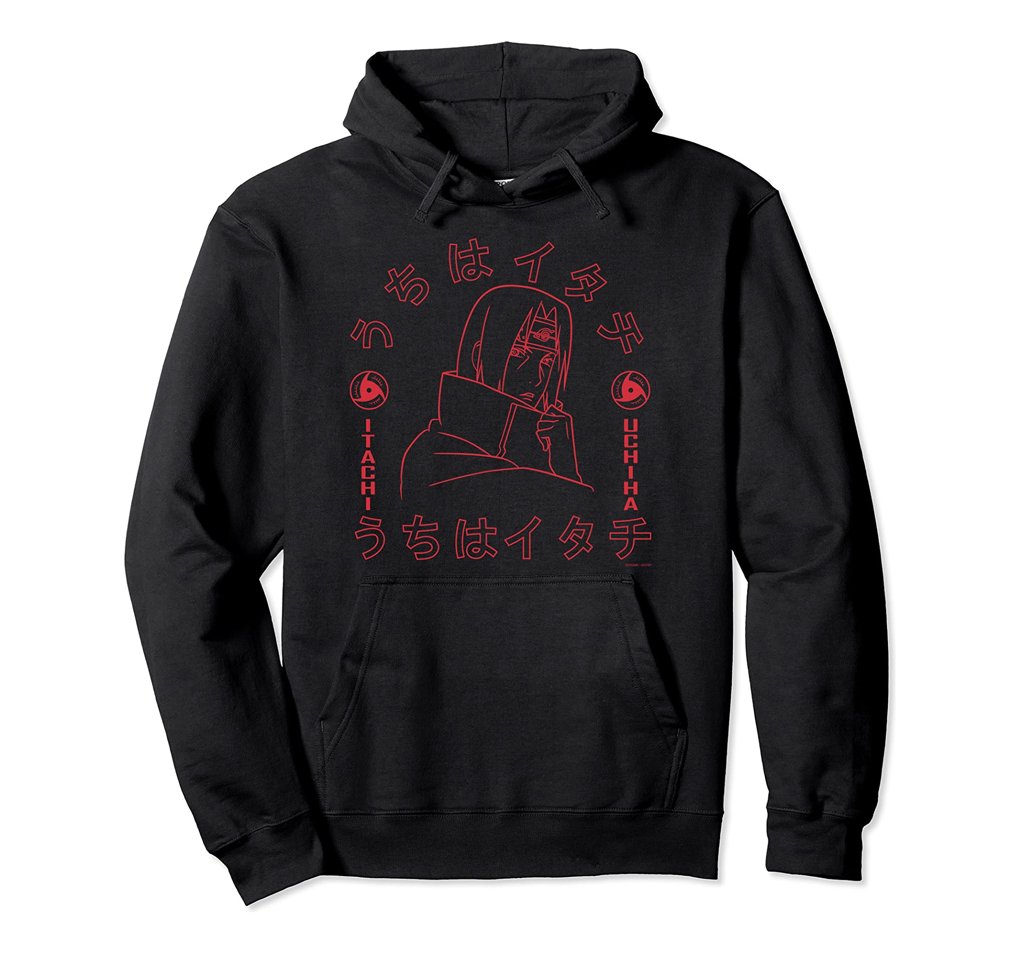 Naruto Shippuden Itachi Of The Sharingan Pullover Hoodie