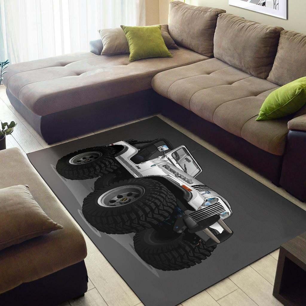 Jeep Renegade Area Rug Chrismas Gift