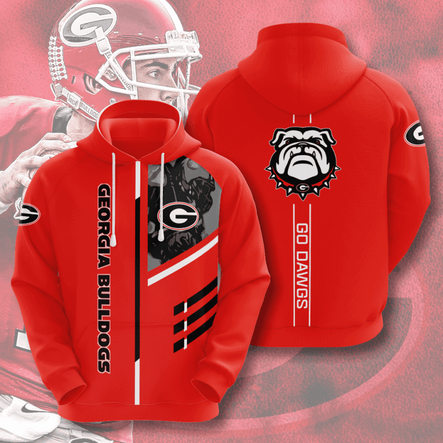Georgia Bulldogs American Football Hoodie & Zip Hoodie