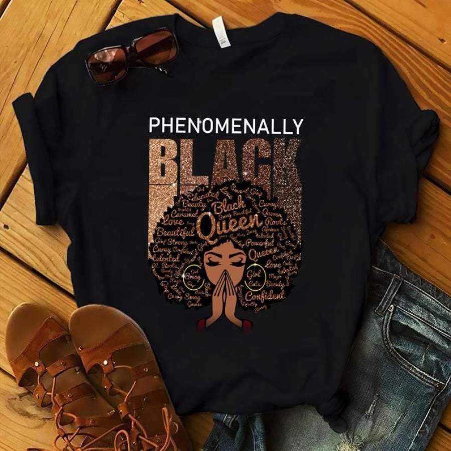 Phenomenal Black Queen Custom Name Shirt #DH