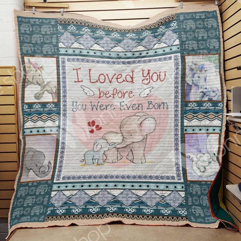 Elephant You Were Born TQV030795 Quilt