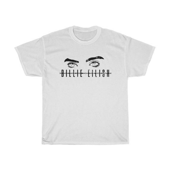 Billie Eilish Eyes Heavy Cotton Shirt