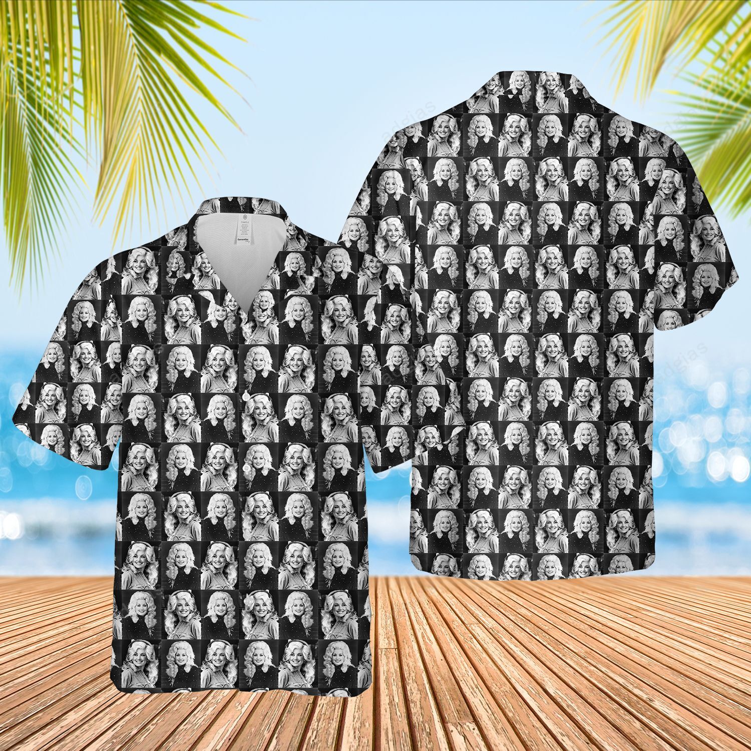 Jolene Pattern Hawaii Summer Short Sleeve Shirt Ha38507