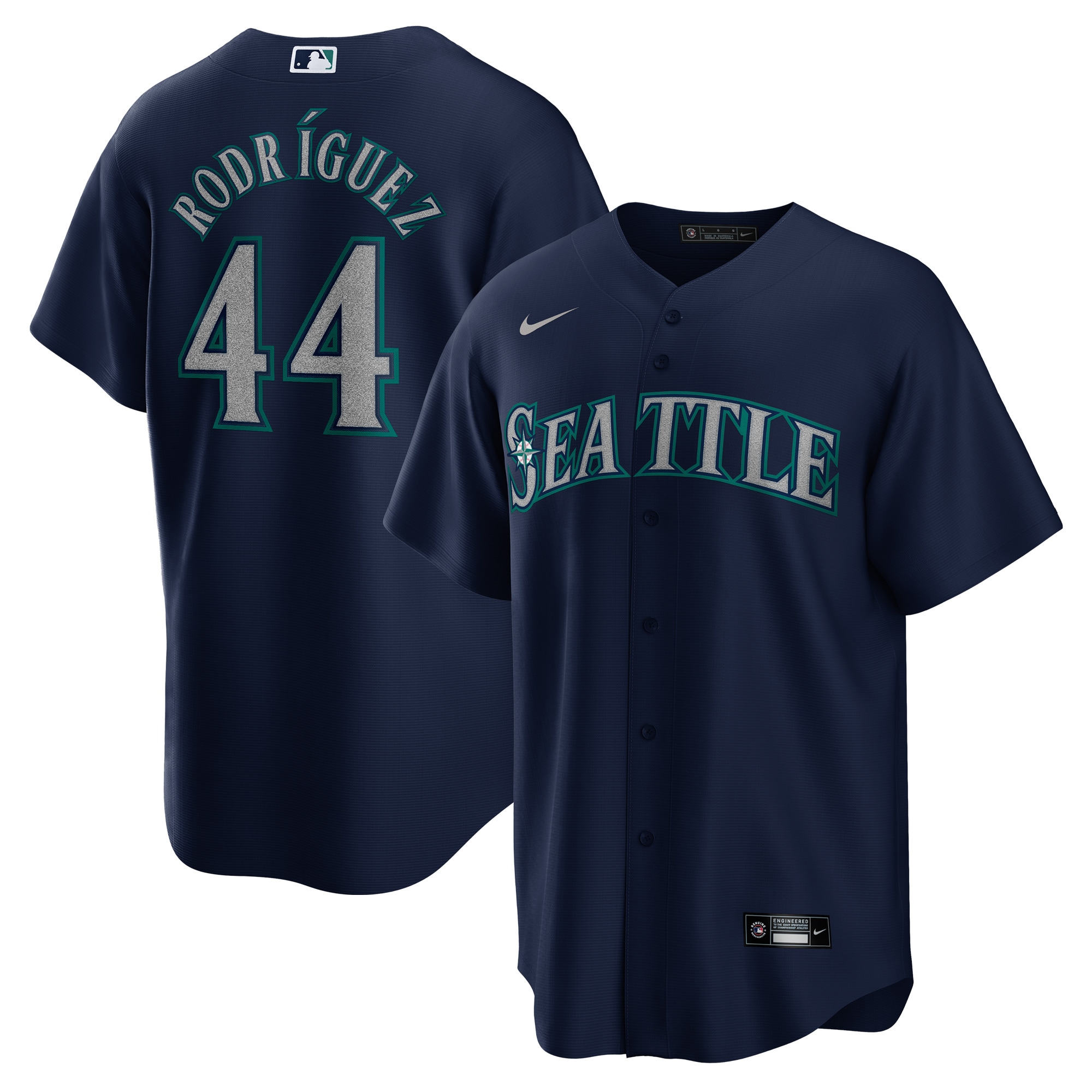 Julio Rodriguez Seattle Mariners Official Replica Player Jersey – Navy