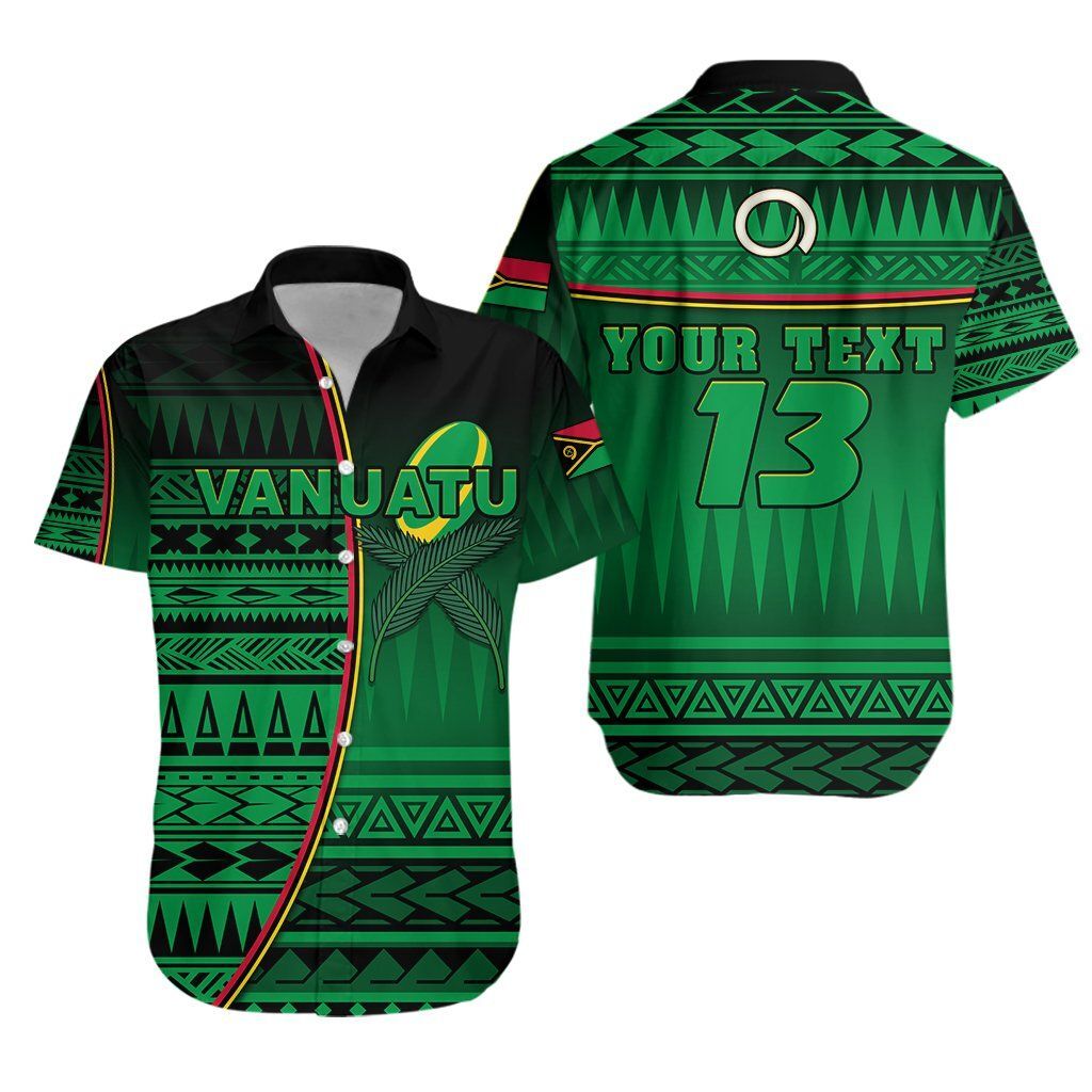 Vanuatu Rugby Hawaiian Shirt Impressive Version – Custom Text And Number K13