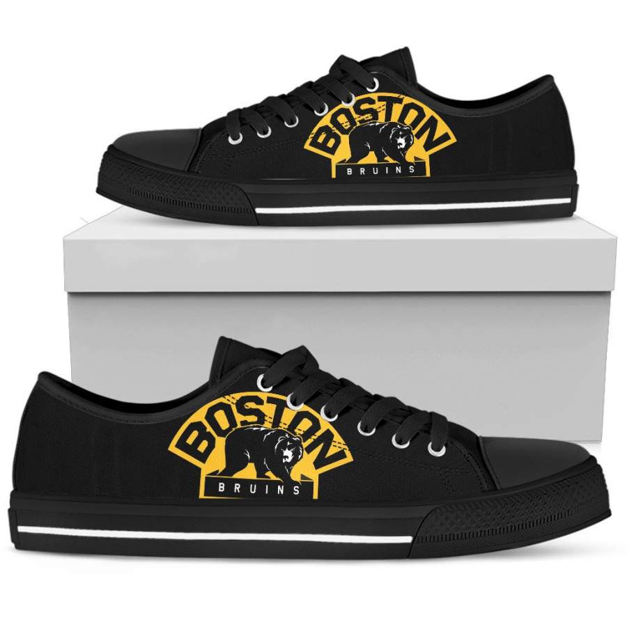 Boston Bruins Men’s Low Top Shoes