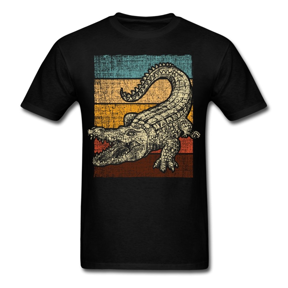 Retro Vintage Alligator Gator Crocodile Zoo Animal Lover Gift – Unisex Classic T-Shirt