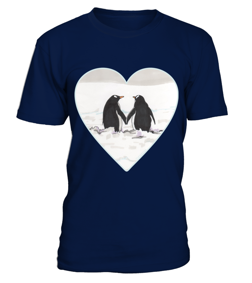 Penguins In Love T Shirts C-3E62N