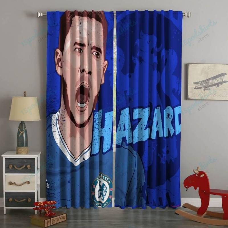 3D Printed Eden Hazard Style Custom Living Room Curtains