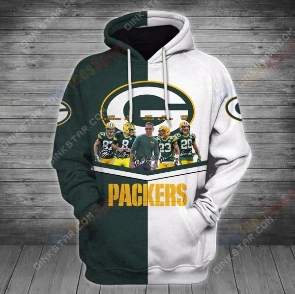 Green Bay Packers 3D Pull Over Hoodie 3D Zipper Hoodie For Men And Women Zipper Hoodie 3441 Ds0 05239