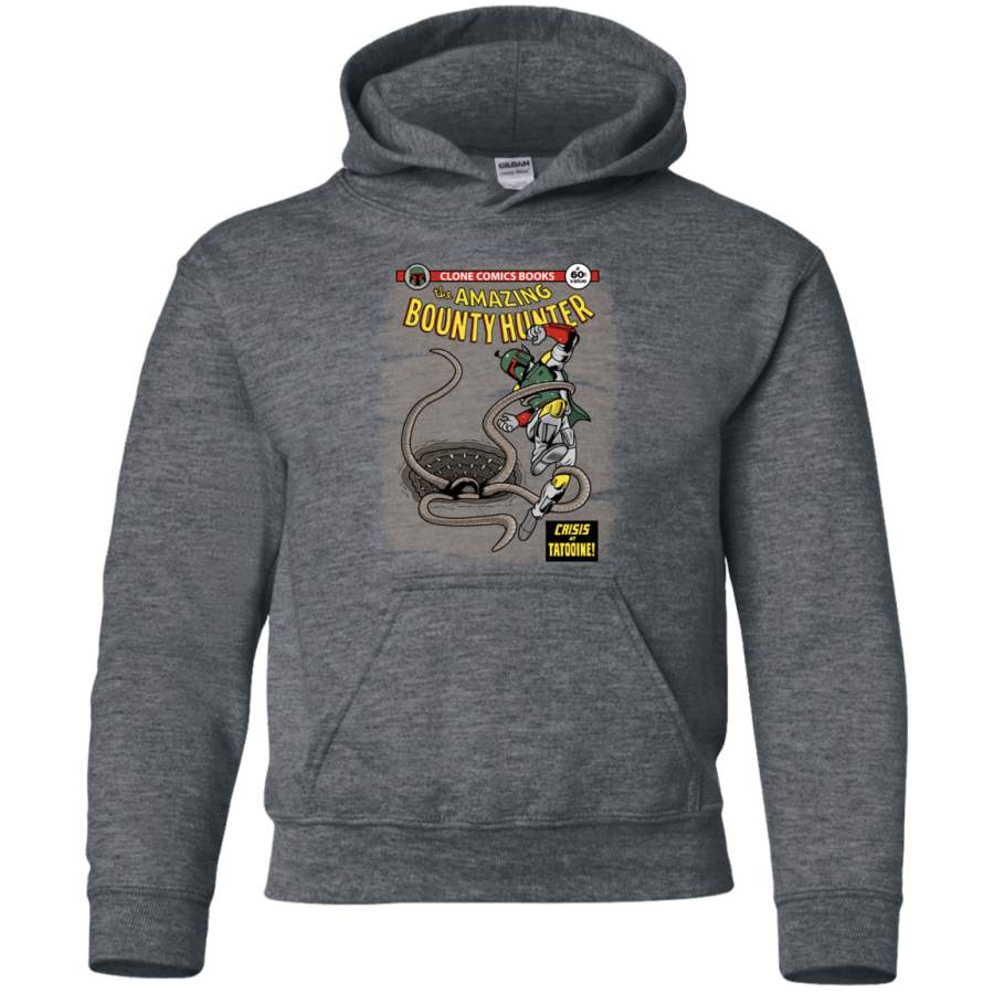 The Amazing Bounty Hunter Youth Hoodie