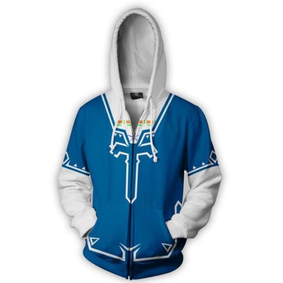 The Legend of Zelda Zip Up Hoodie MZH549