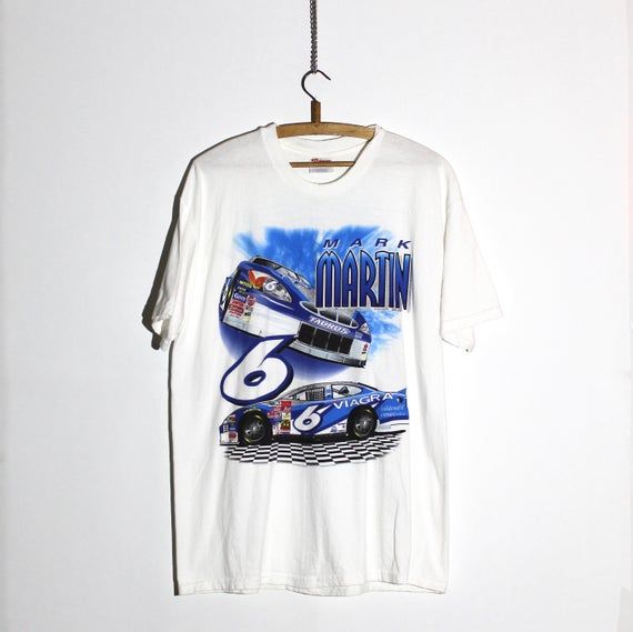 Vintage Mark Martin Nascar T Shirt