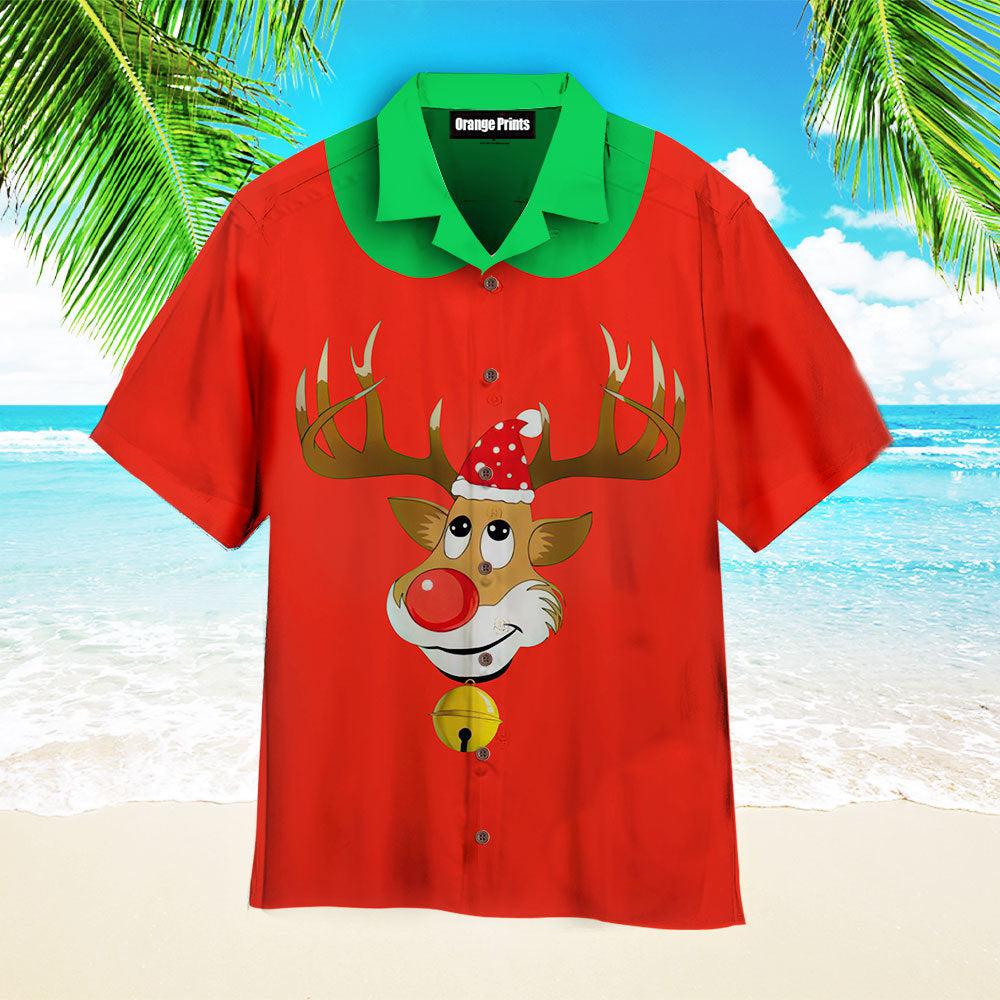 Be A Reindeer Merry Xmas Aloha Hawaiian Shirts For Men & For Women | Wt6993