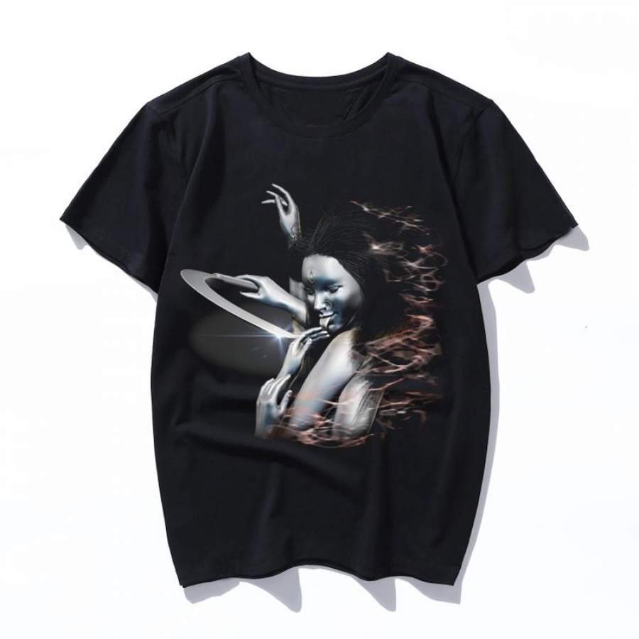 lord kali harajuku cute clothes women men print Tshirt punk vintage camisas Casual Loose gothic T-shirt Tops