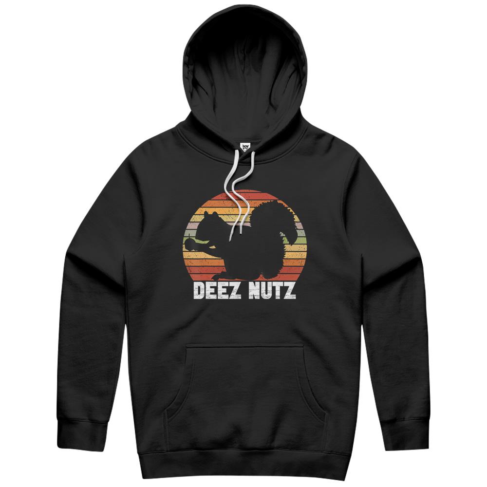 Deez Nuts Nutcracker Christmas Pajama Funny Ugly Xmas Hoodie