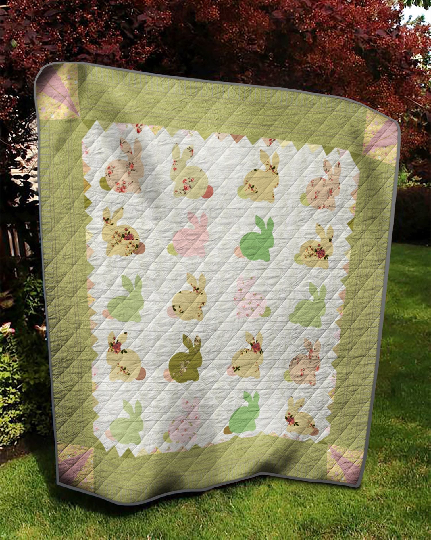 Rabbit Quilt Cualj