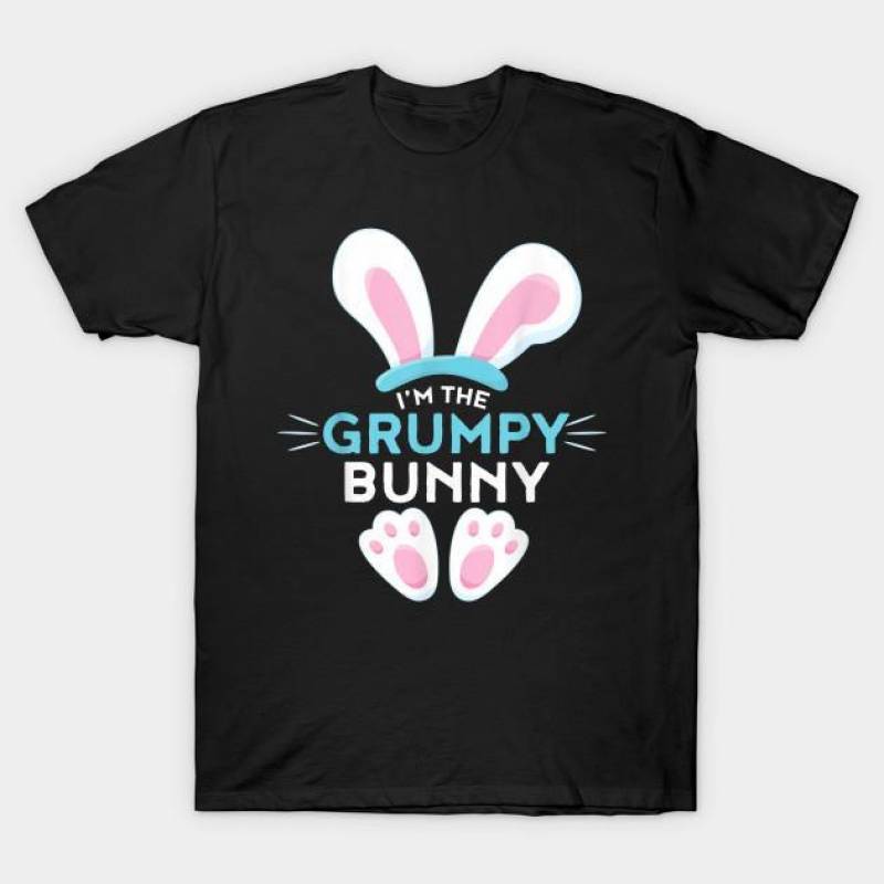 Matching Family Easter T-Shirts – I’m the Grumpy Bunny