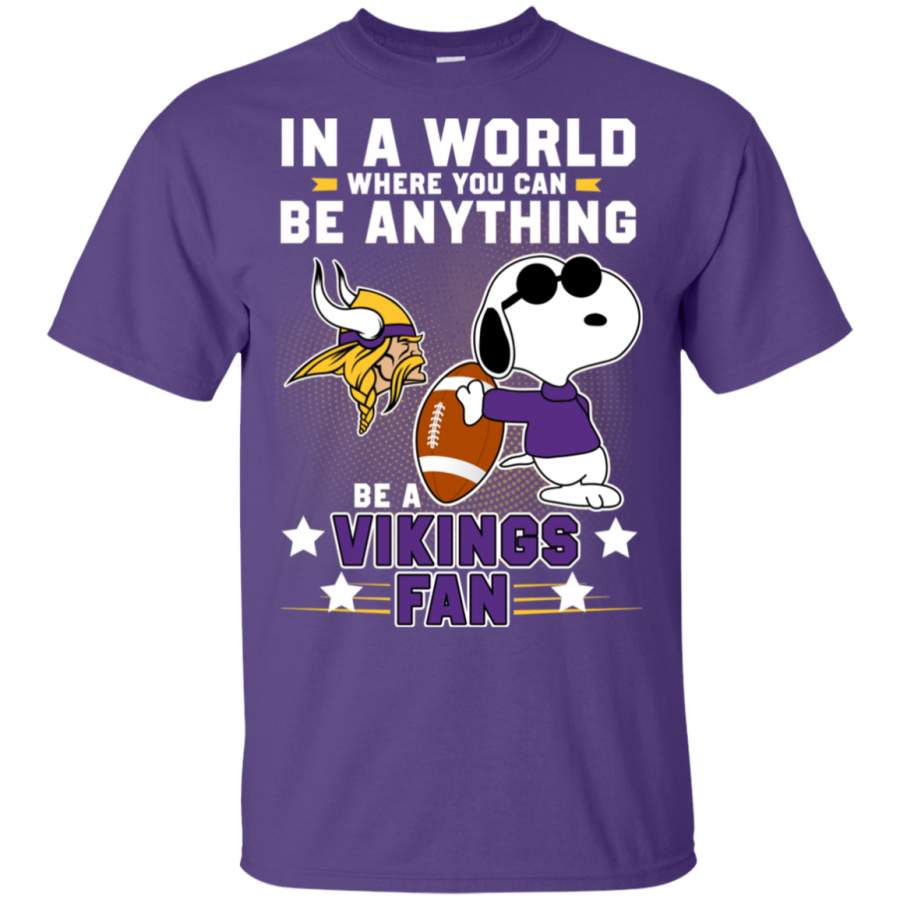 Love To Be A Minnesota Vikings Fan T Shirt