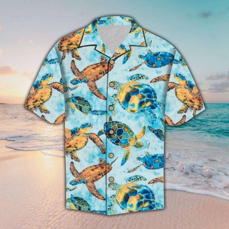 Green Sea Turtle 1 Hawaiian Shirt Ha85387