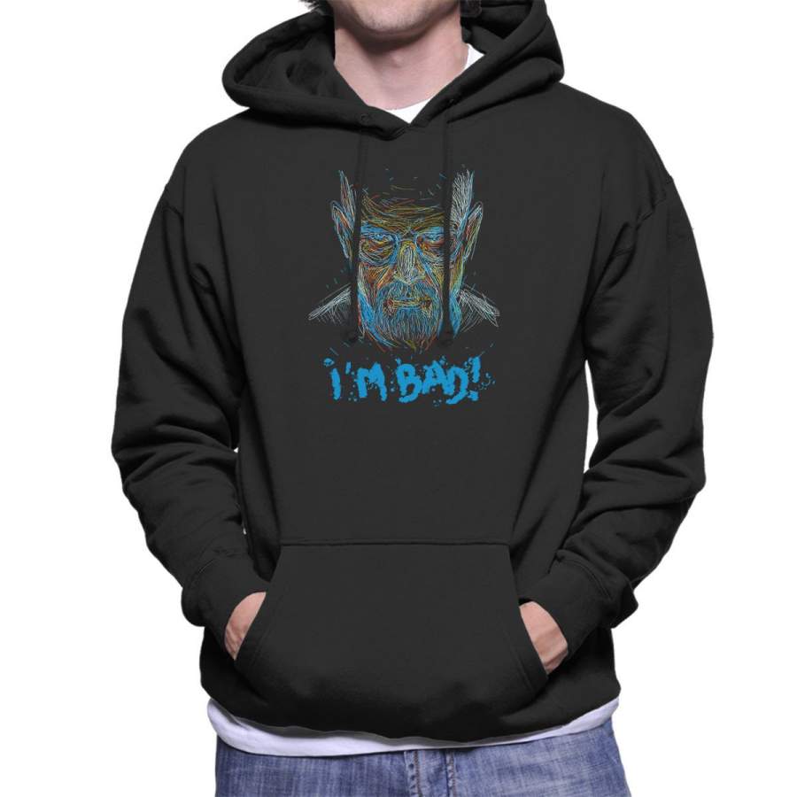 Breaking Bad Michael Jackson Im Bad Men’s Hooded Sweatshirt