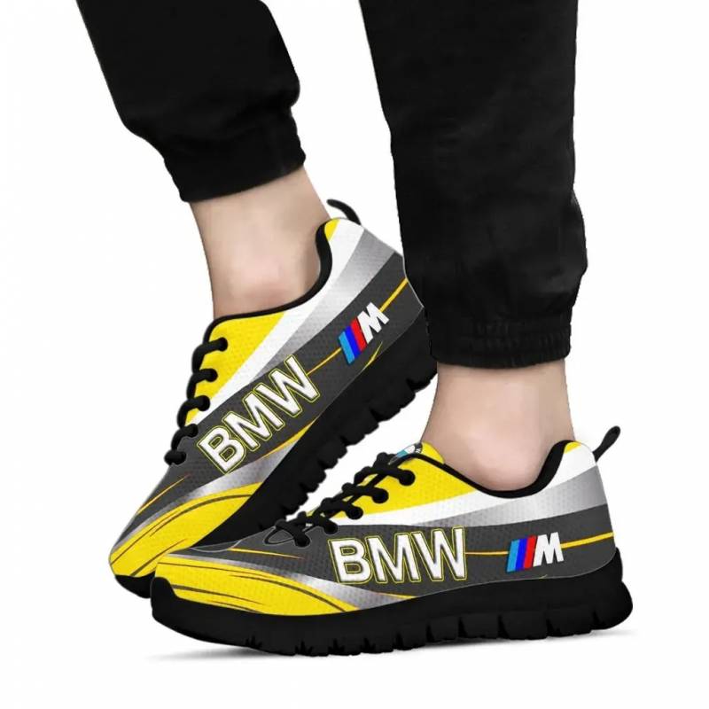 3D Printed BMW NTA Sneakers Ver8 For Men & Women (Yellow)