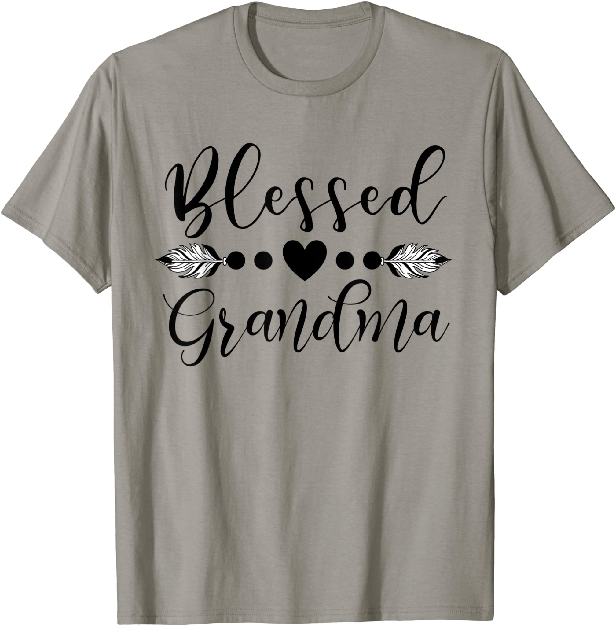 Blessed Grandma – Grandma Bear Llama Shark – Plus Size Mom T-Shirt