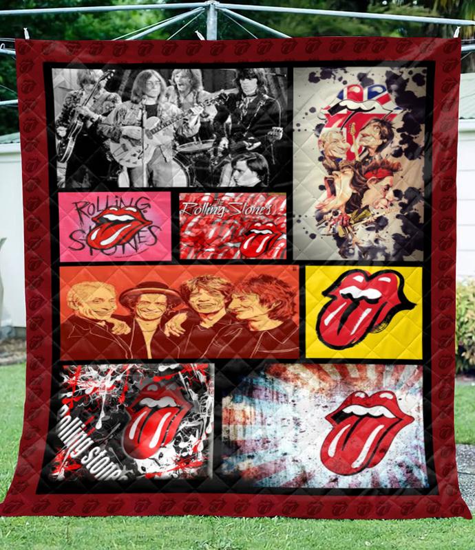 The Rolling Stones Quilt Blanket / Comforter La1072-Lan1