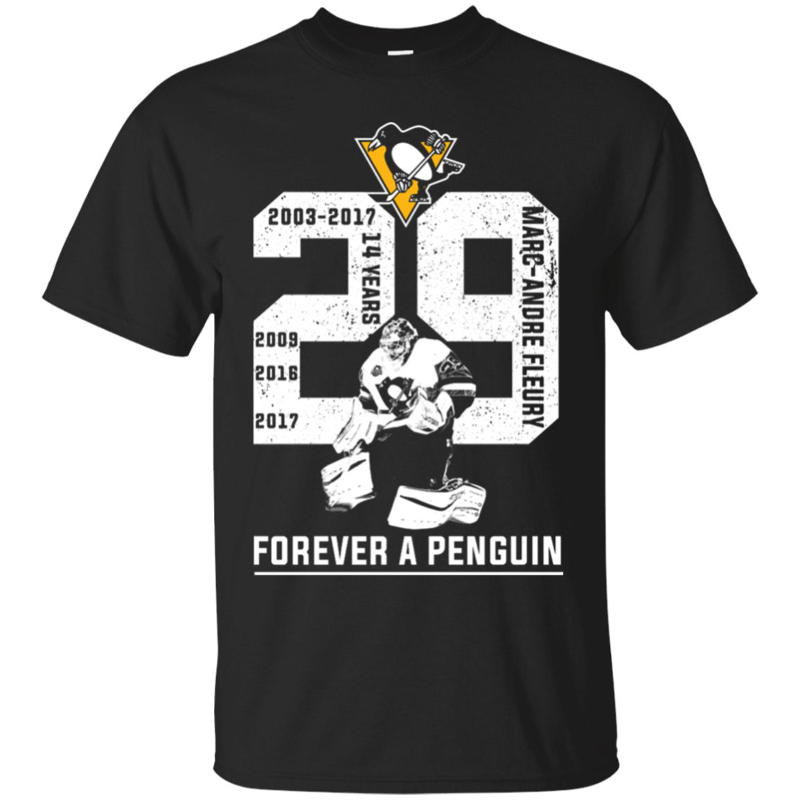 Buy Marc Andre Fleury Forever A Penguin Hockey Shirt Cotton Shirt