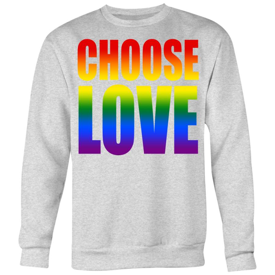 Choose Love Shirt, Gay Pride Shirt, LGBT Shirt