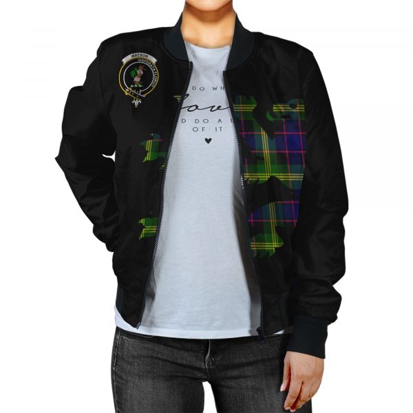 Watson Lion & Thistle All Over Printed Bomber Jacket Us Size