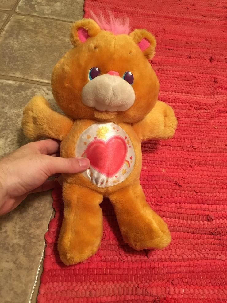 1991 Care Bears Vintage Stuffed Animal Doll Bear Cute Children Girls Toy Barbie 90S 80S Vhs Video My Little Pony Awesome Heart Fun Girl Shirt