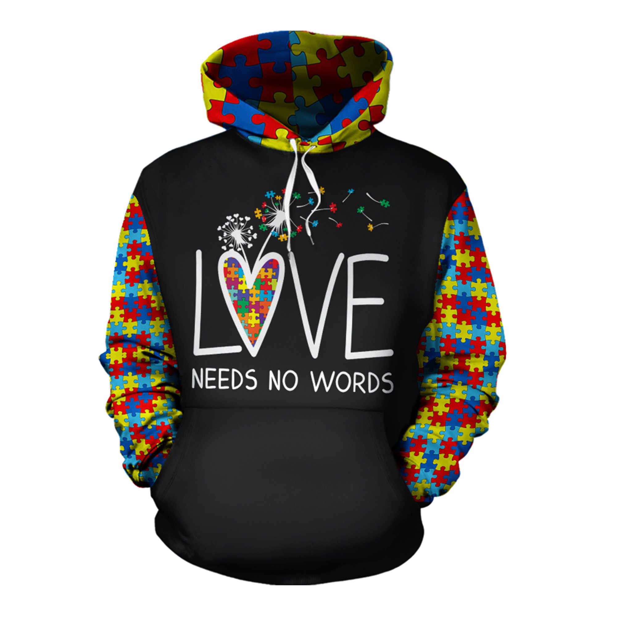 ‘LOVE Needs No Words’ Hoodie