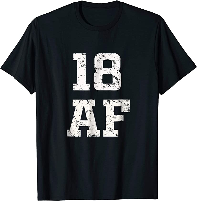 18 AF 18th Birthday 2000 Vintage Bday Gift T-Shirt