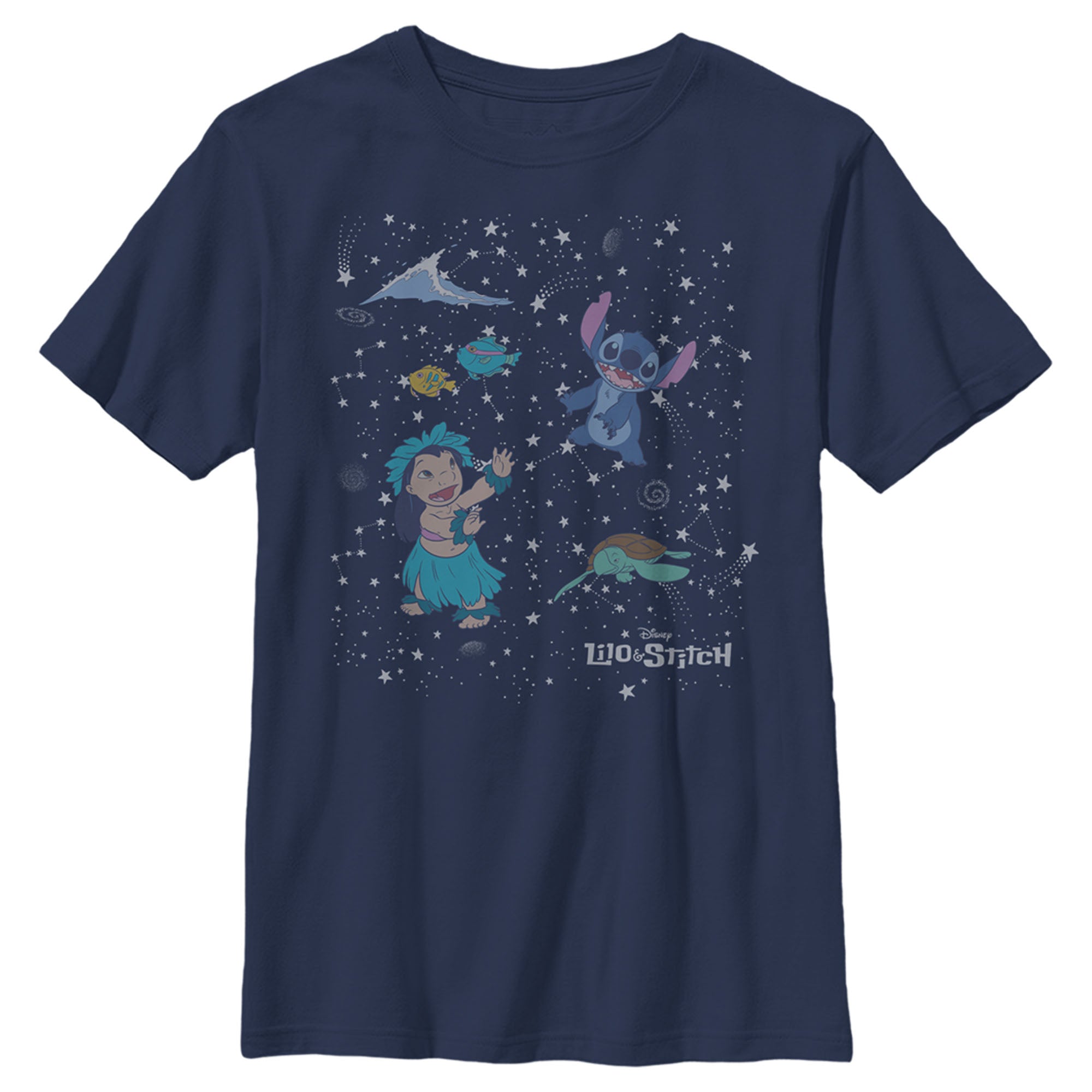 Boy’S Lilo & Stitch Aloha From Space T-Shirt