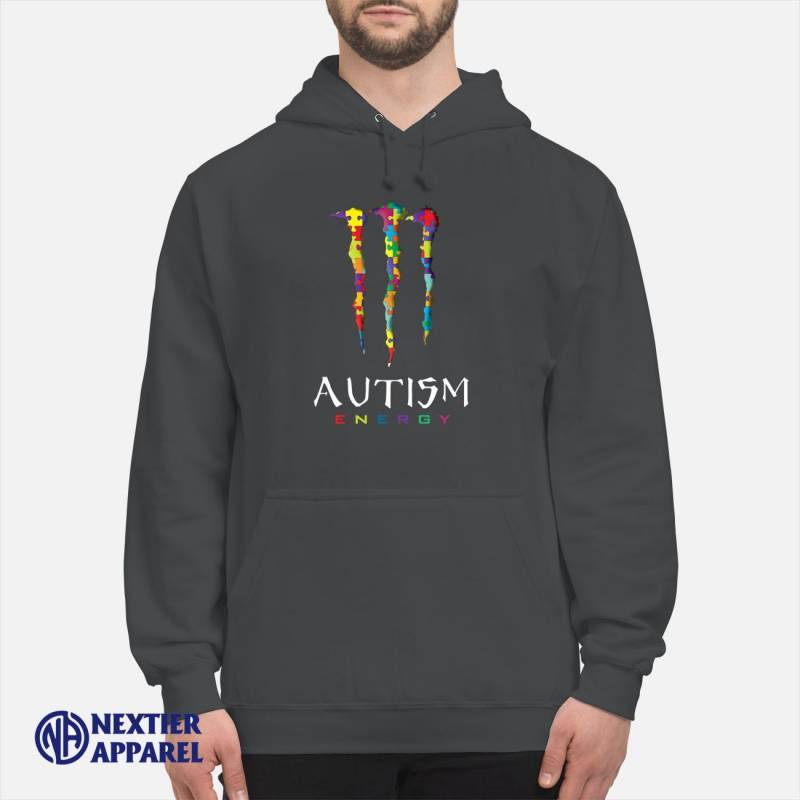 Autism Monster Energy Shirt Unisex Hoodie