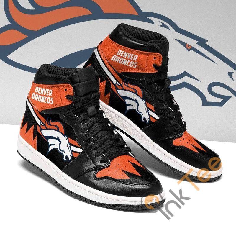 Denver Broncos Custom Sneaker It633 Air Jordan Sneaker Air Jordan High Sneakers