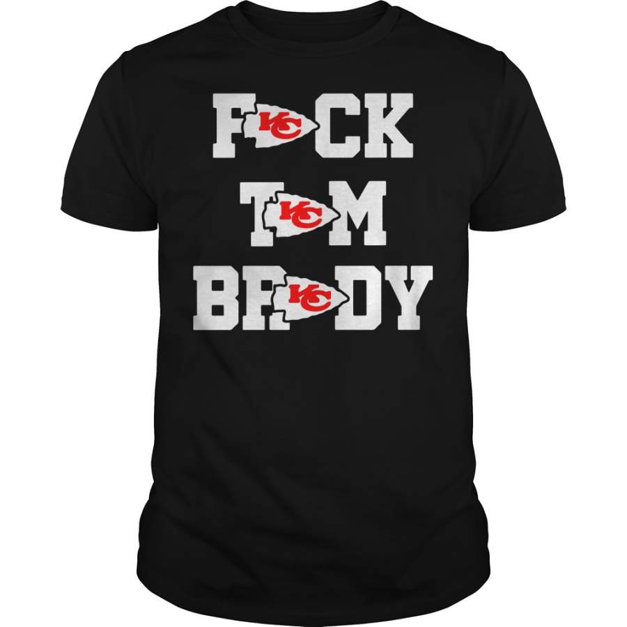 Fuck tom brady Kansas City Chiefs T-Shirt