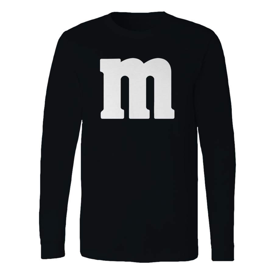 New M Candy Long Sleeve T-Shirt Tee