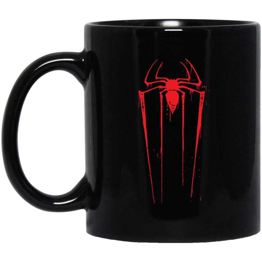 Vintage Spiderman Logo Mug Black Mug