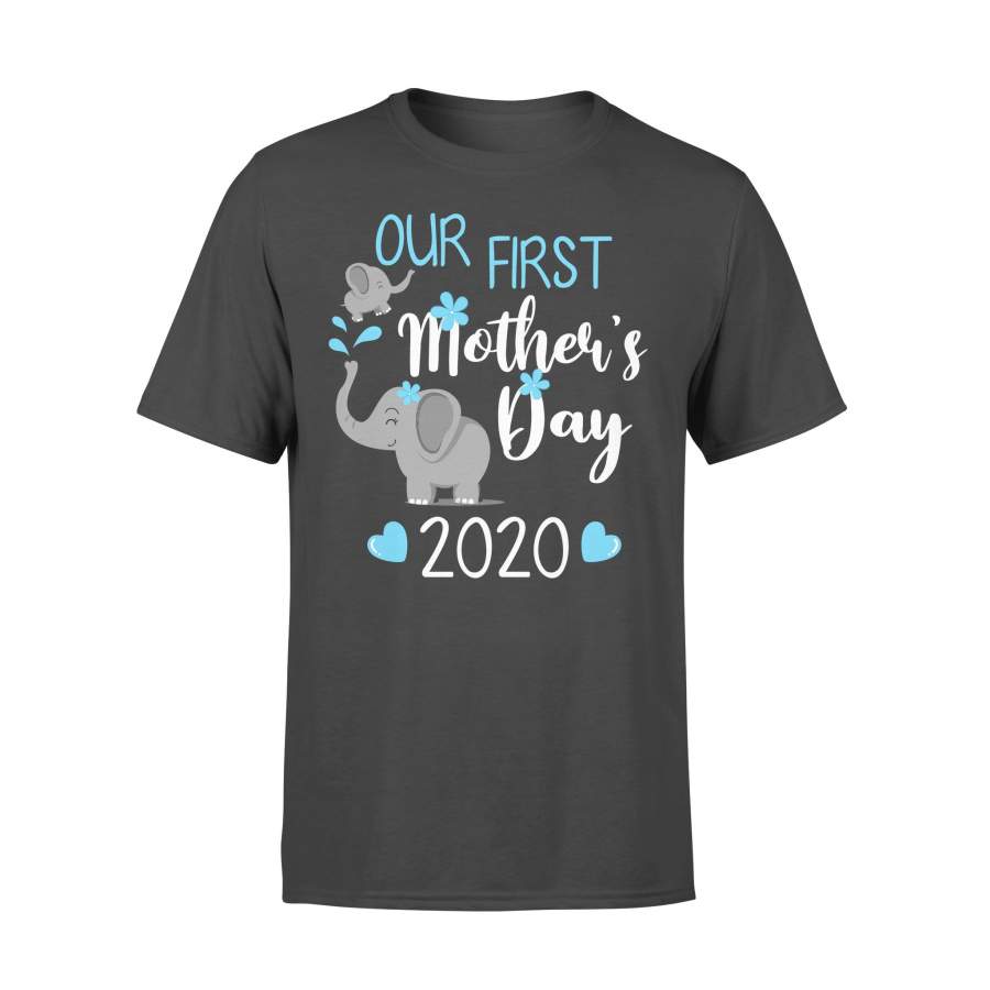 Elephant Our First Mother’s Day 2020 Hearts T-shirt