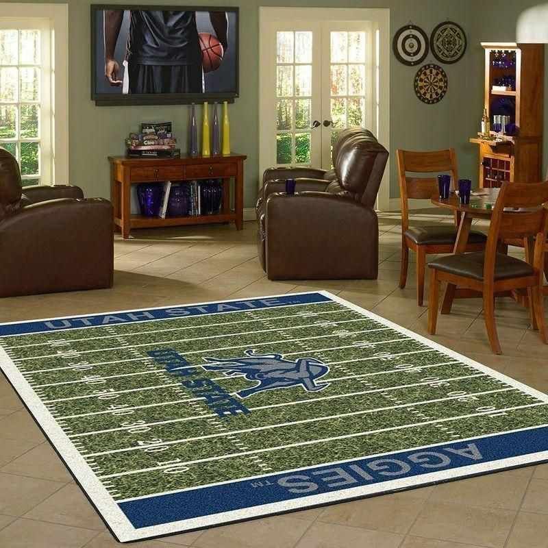 Utah State Aggies Home Field Area  Sku 3227 Rug