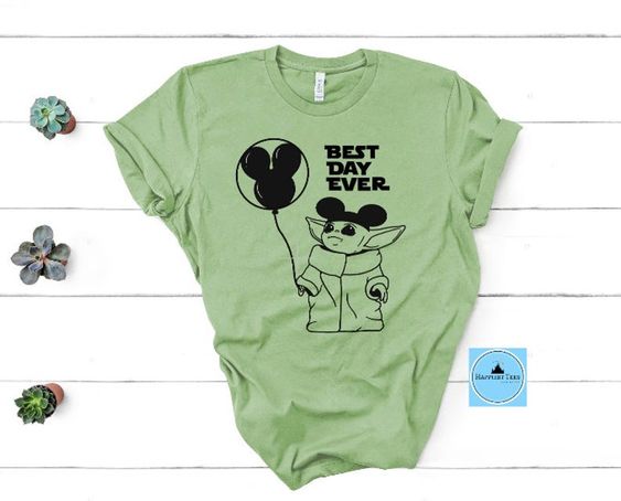 Best Day Ever Yoda T-shirt